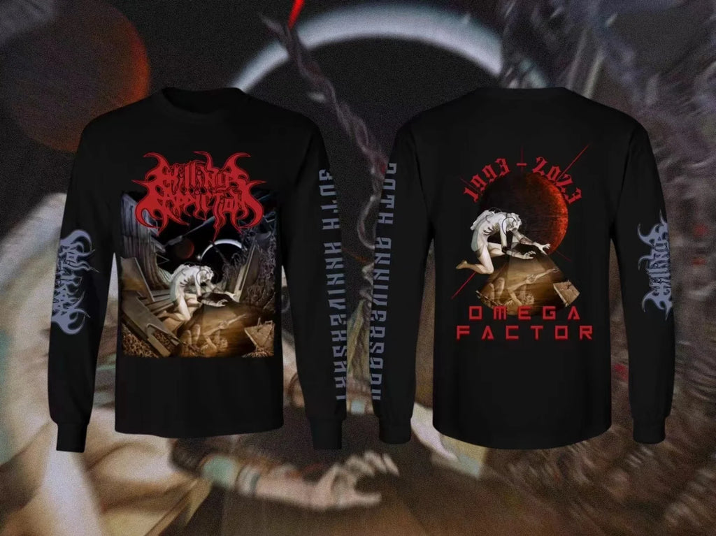 Killing Addiction - Omega Factor - 30 th Anniversary - Longsleeve