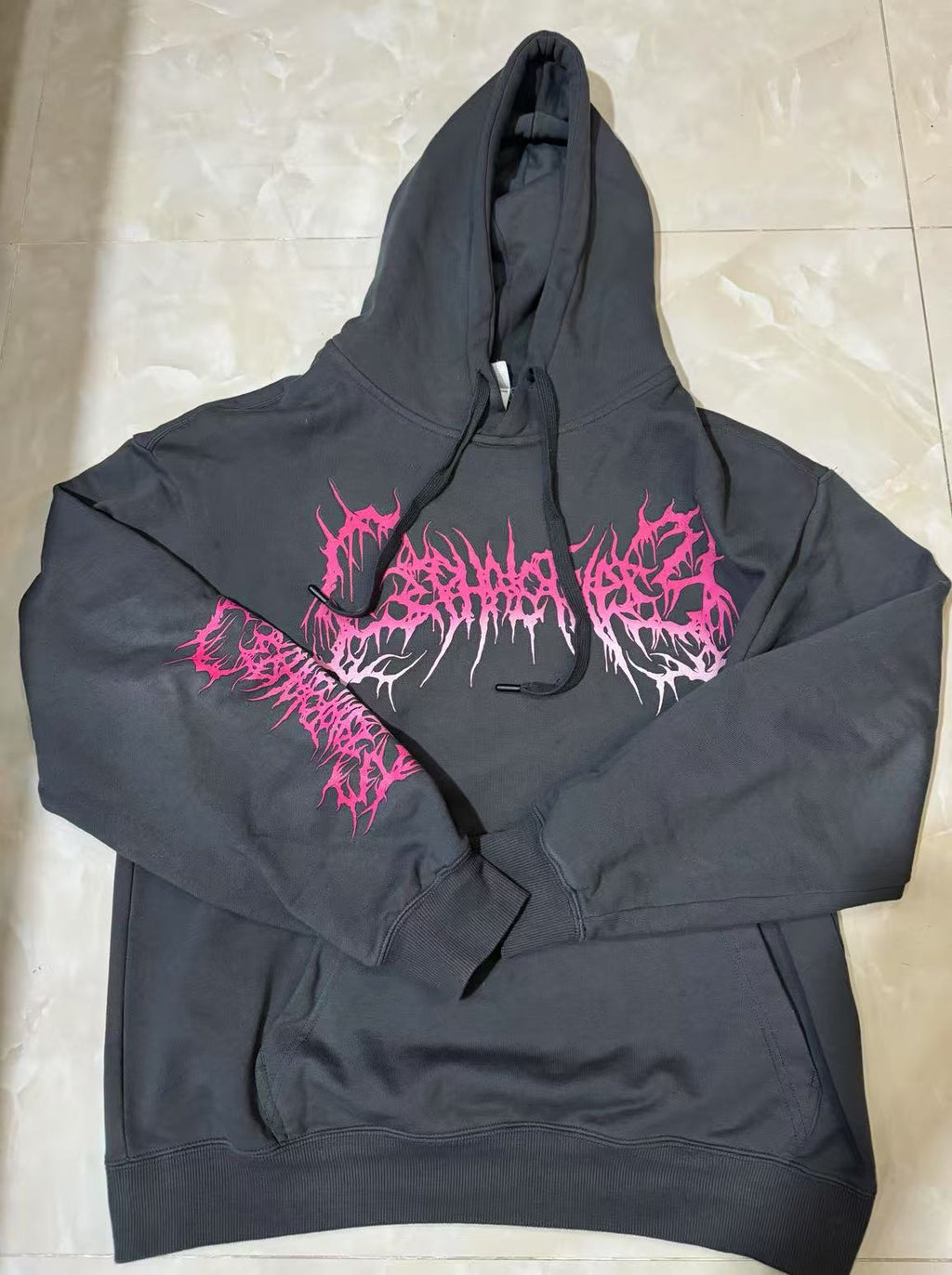 Cephalotripsy - China Tour - Grey Hoodie