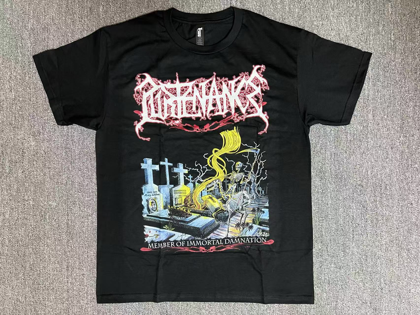 Purtenance - Member of Immortal Damnation - Asia Tour Edition - T-shirt