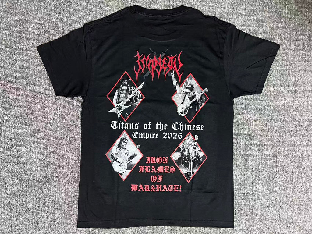 Impiety - XXXV / Titans of the Chinese Empire 2026 - T-Shirt