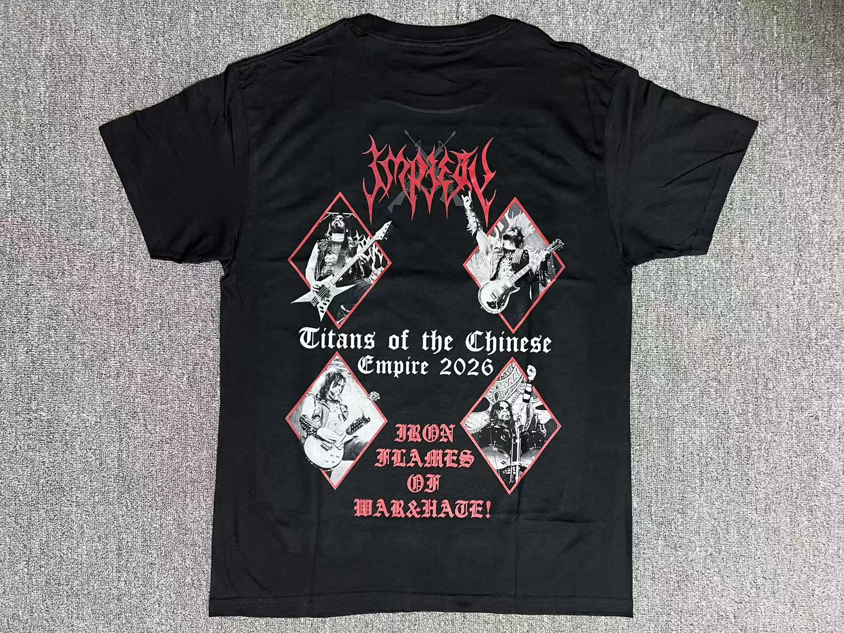 Impiety - XXXV / Titans of the Chinese Empire 2026 - T-Shirt