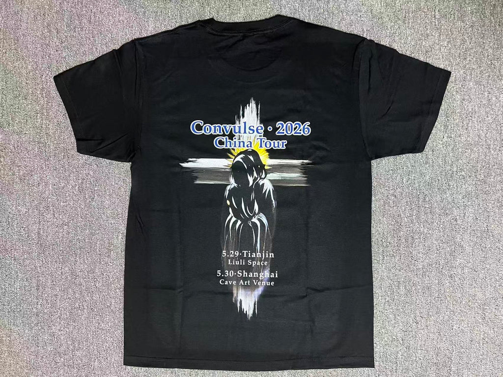 Convulse - World Without God - China Tour 2026 - T-Shirt