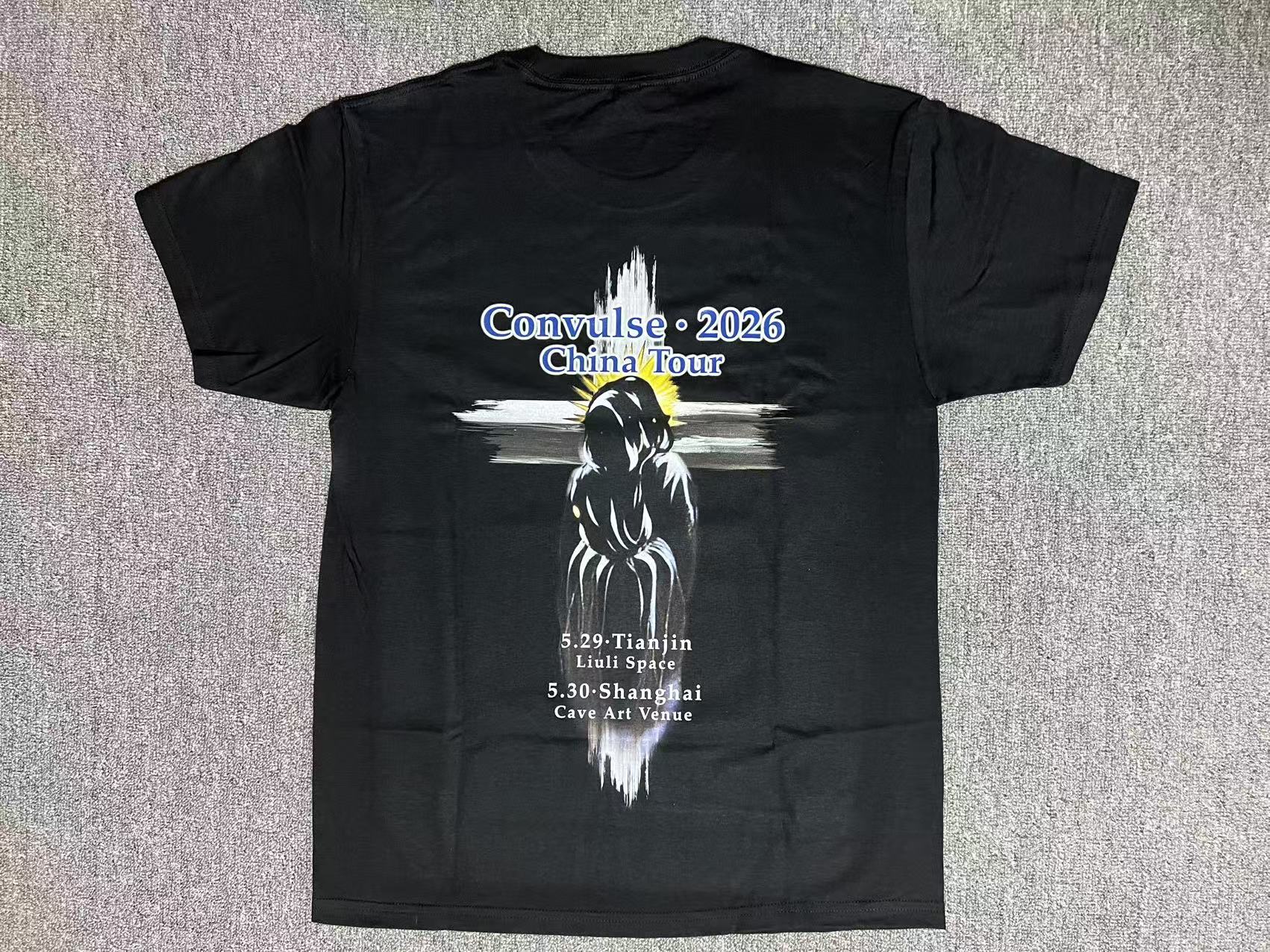 Convulse - World Without God - China Tour 2026 - T-Shirt