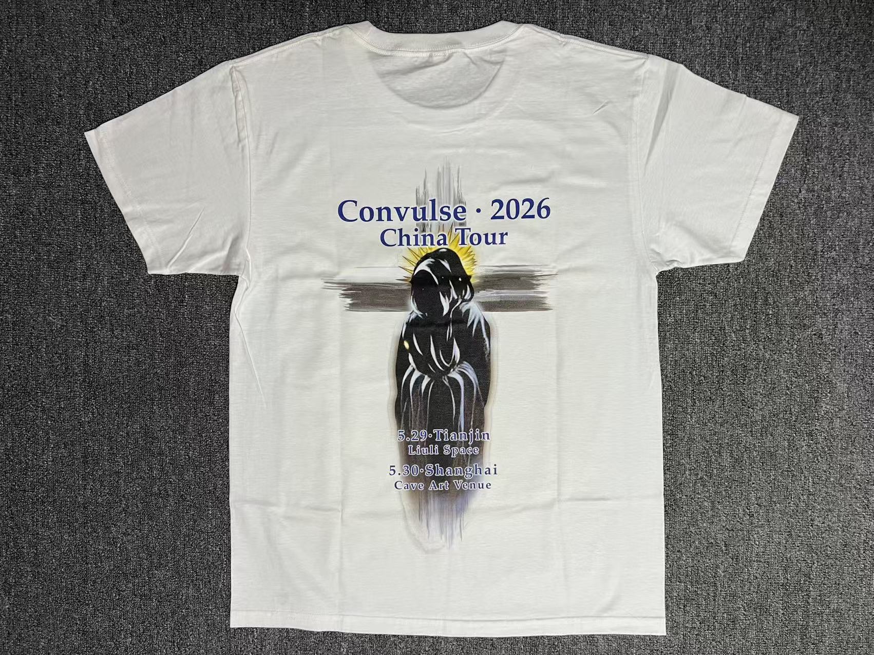 Convulse - World Without God - China Tour 2026 - T-Shirt