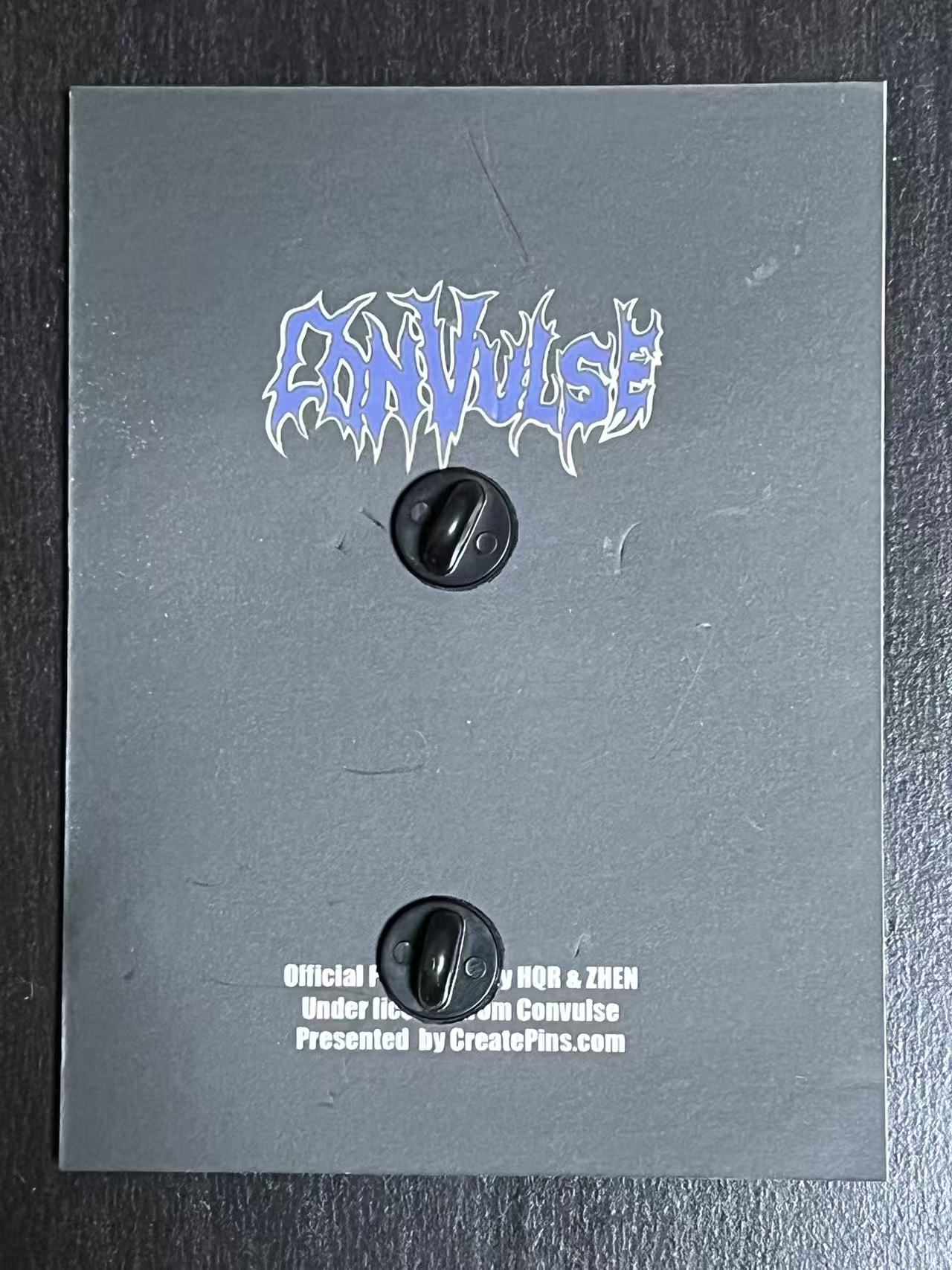 Convulse - Resuscitation of Evilness - Hard Enamel Pin