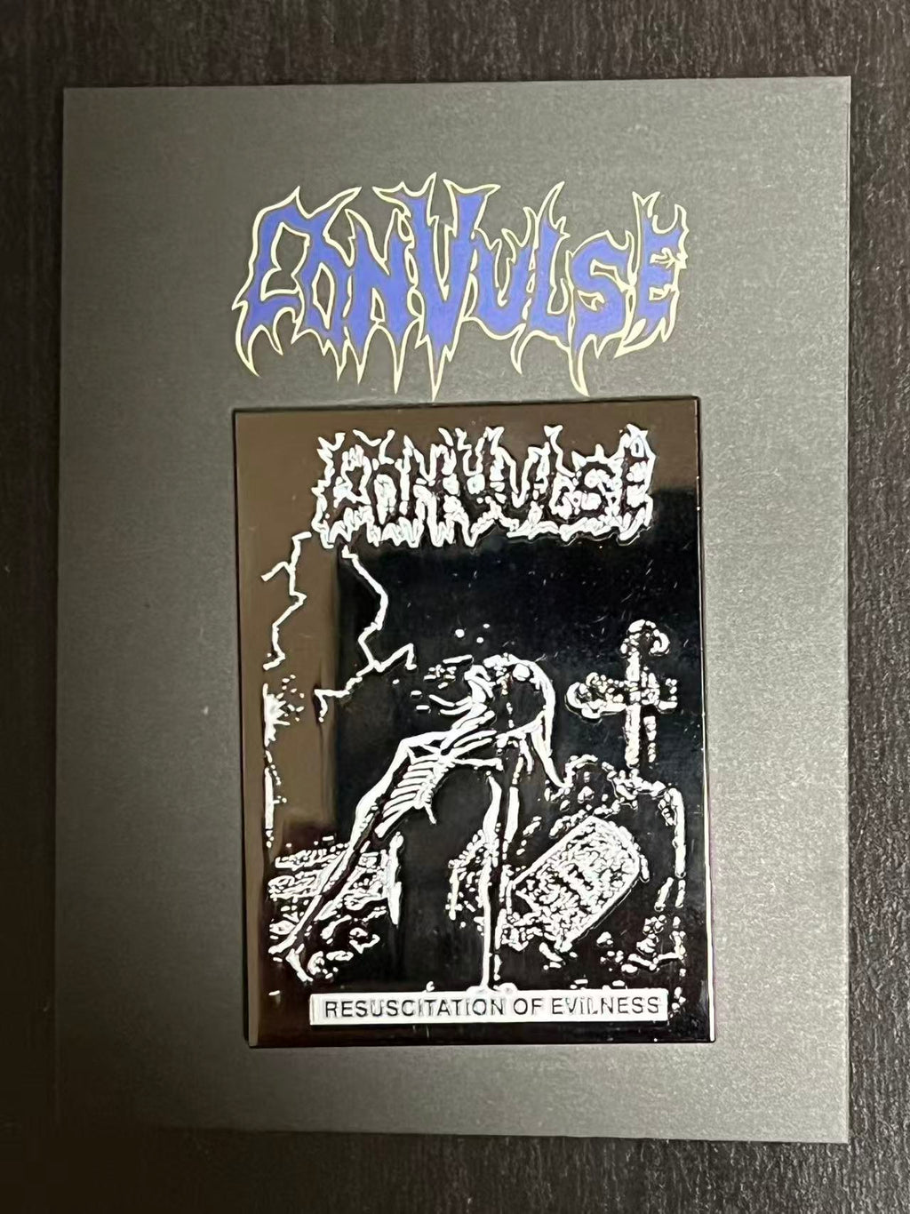 Convulse - Resuscitation of Evilness - Hard Enamel Pin