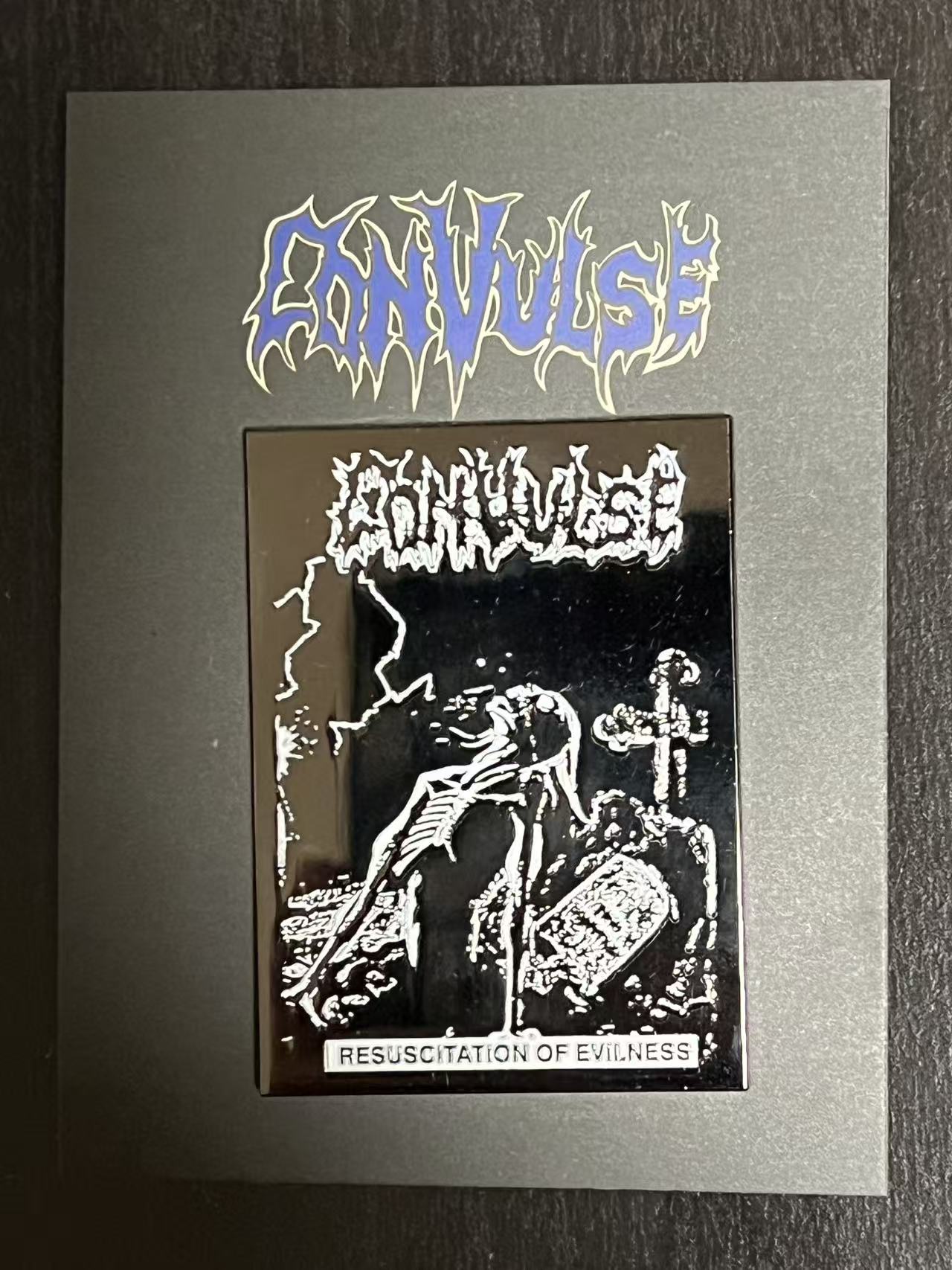 Convulse - Resuscitation of Evilness - Hard Enamel Pin