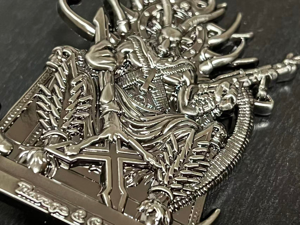 Impiety - Ravage & Conquer - 3D Sculpted Metal Pin