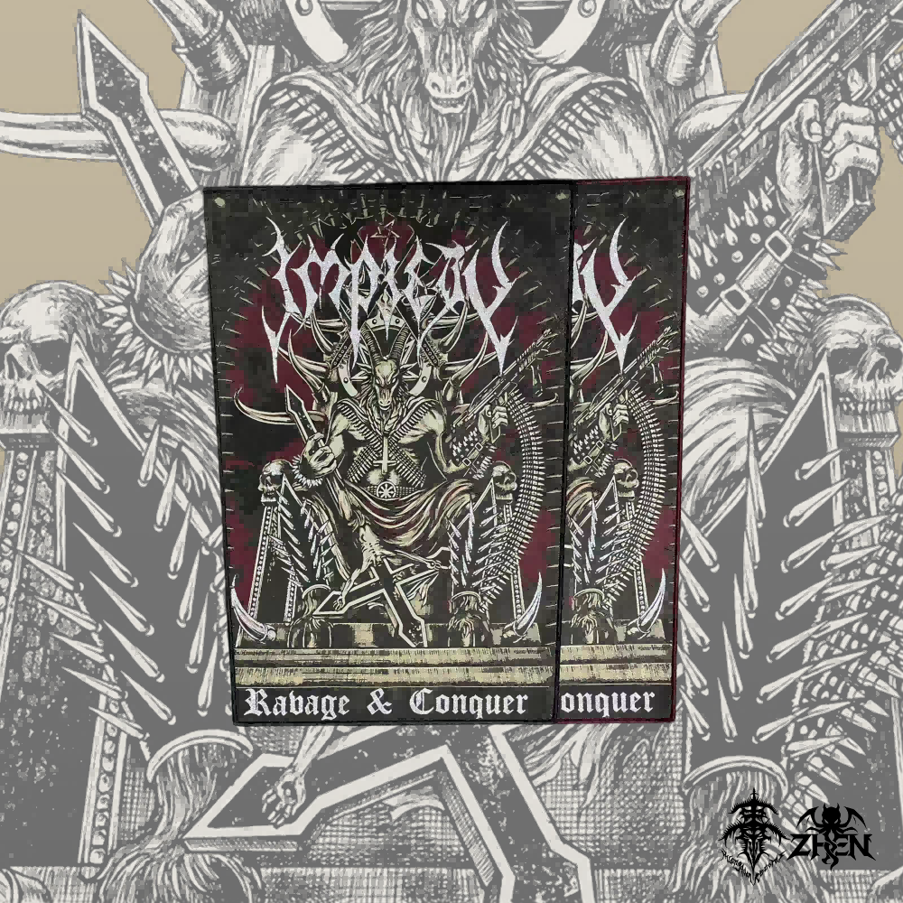 Impiety - Ravage & Conquer / Titans of the Chinese Empire 2026 - Back Patch