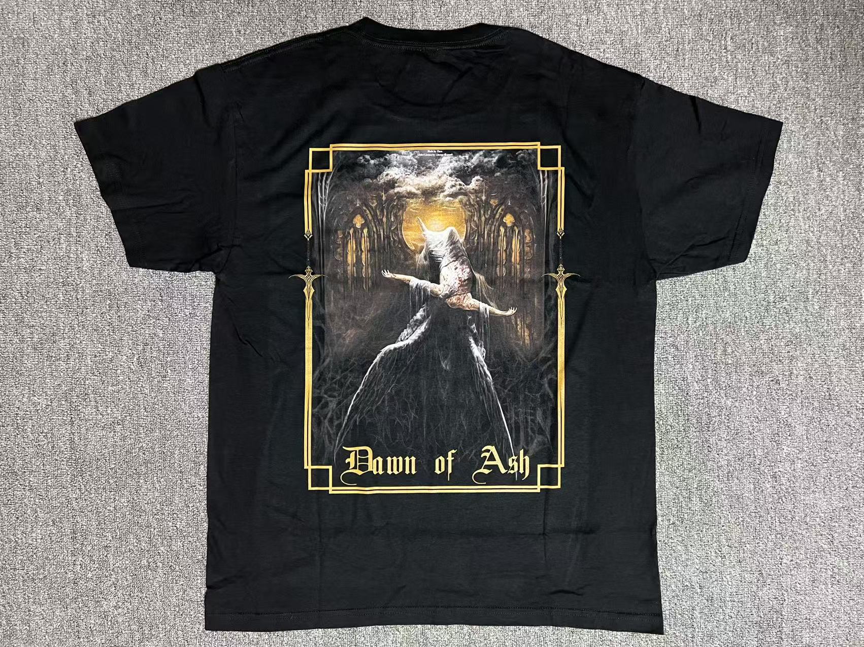 Liturgy - Dawn of Ash  - Stitched Archive Embroidered T-Shirt