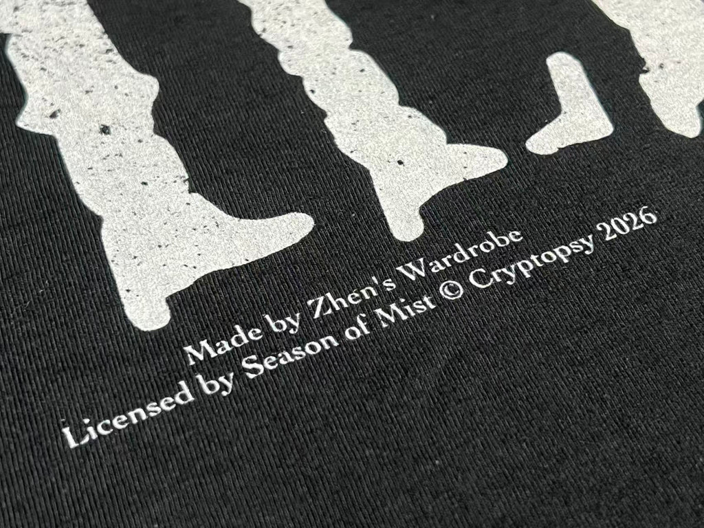 Cryptopsy - None So Vile / 30th Anniversary - Stitched Archive Hybrid Embroidered T-Shirt