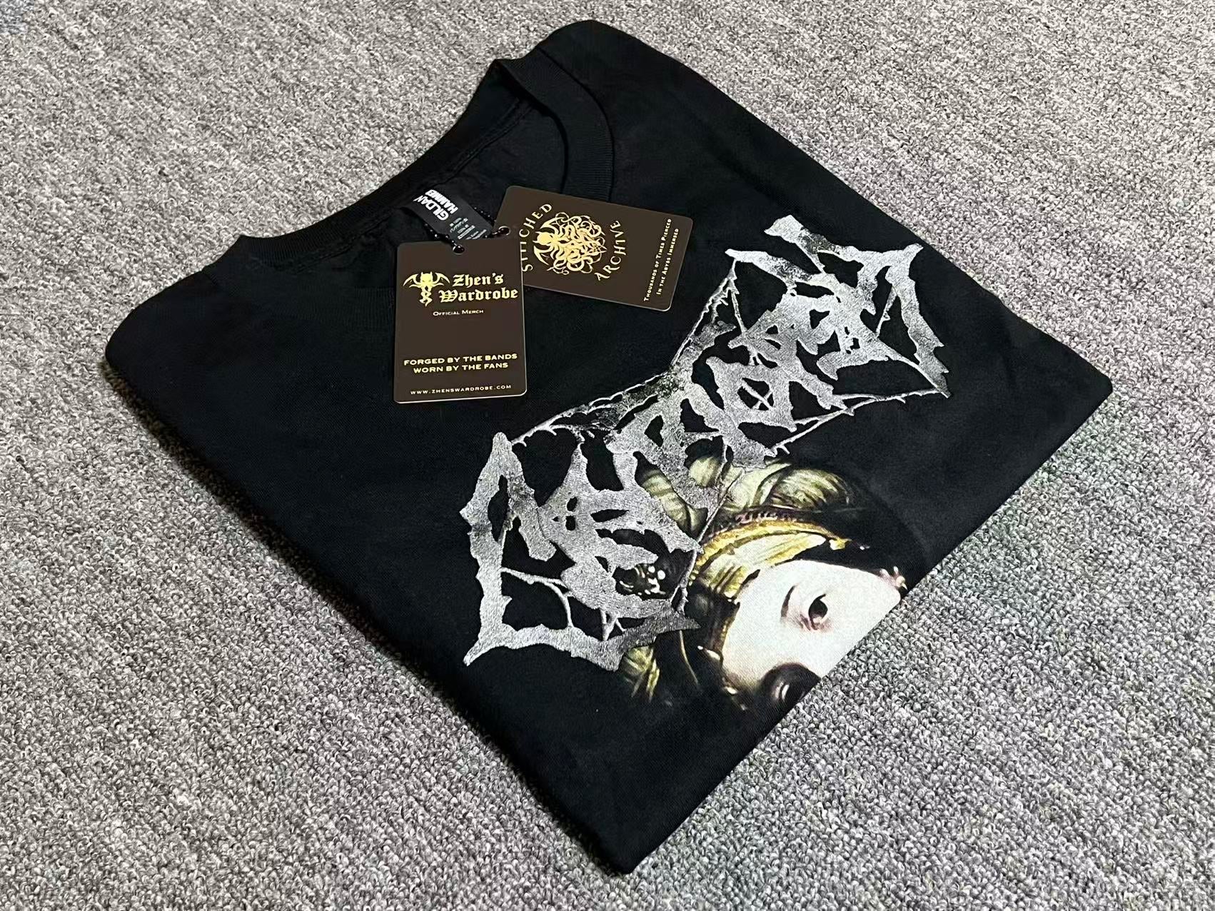 Cryptopsy - None So Vile / 30th Anniversary - Stitched Archive Hybrid Embroidered T-Shirt