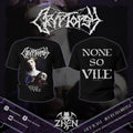 Cryptopsy - None So Vile / 30th Anniversary - Stitched Archive Hybrid Embroidered T-Shirt