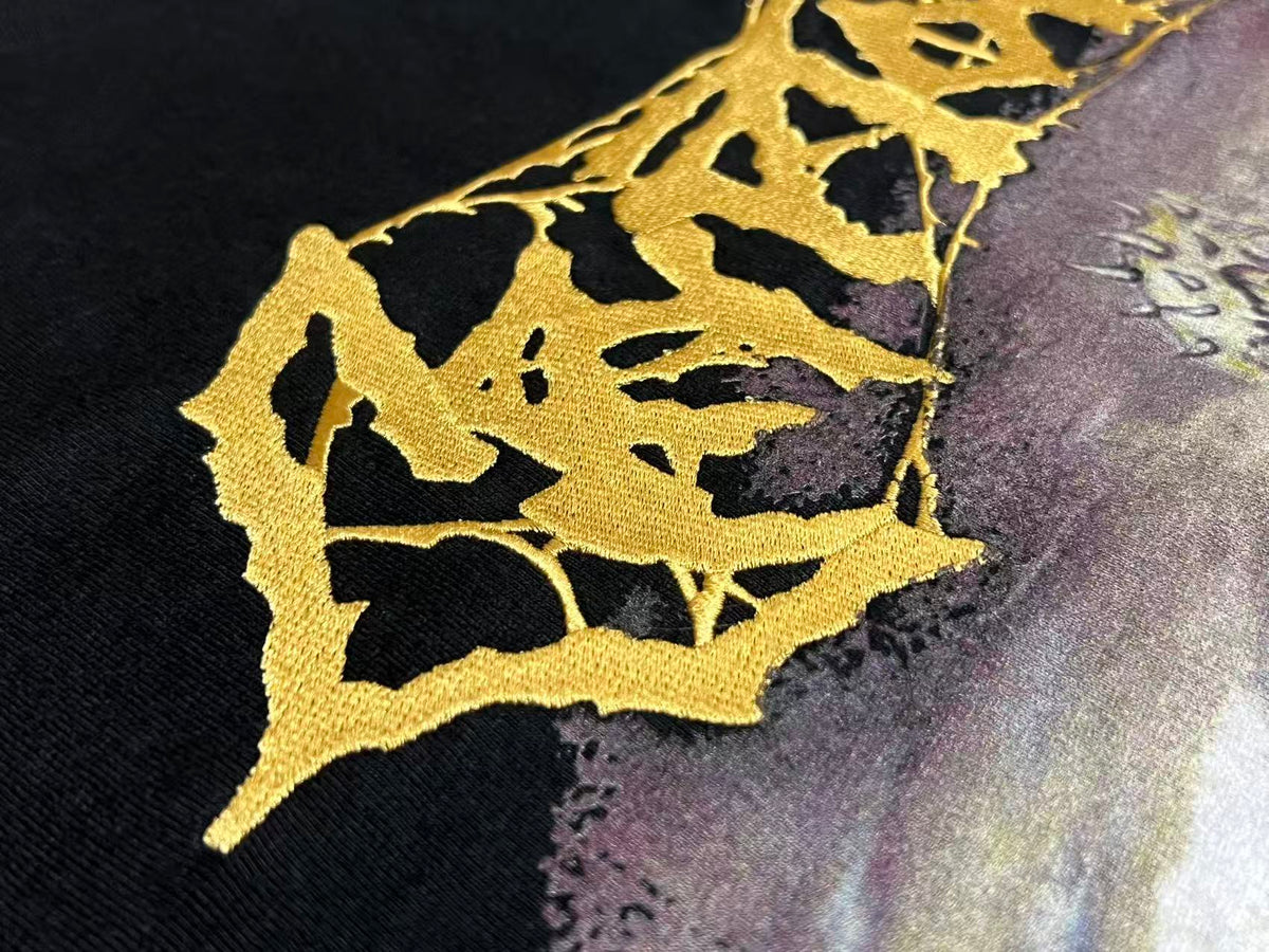 Cryptopsy - Blasphemy Made Flesh - Stitched Archive Hybrid Embroidered T-Shirt
