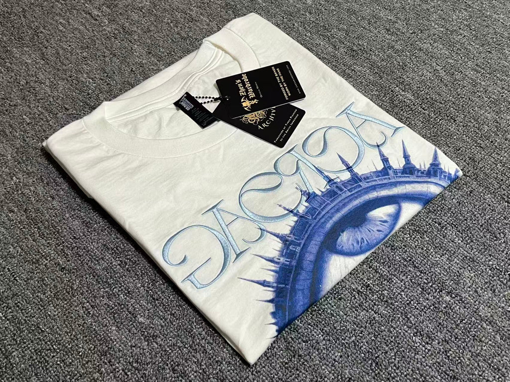 Gaerea - Coma - Hybrid Embroidered T-Shirt & Relief Metal Pin Bundle
