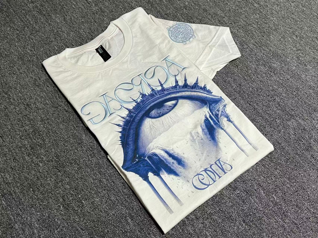 Gaerea - Coma - Hybrid Embroidered T-Shirt & Relief Metal Pin Bundle