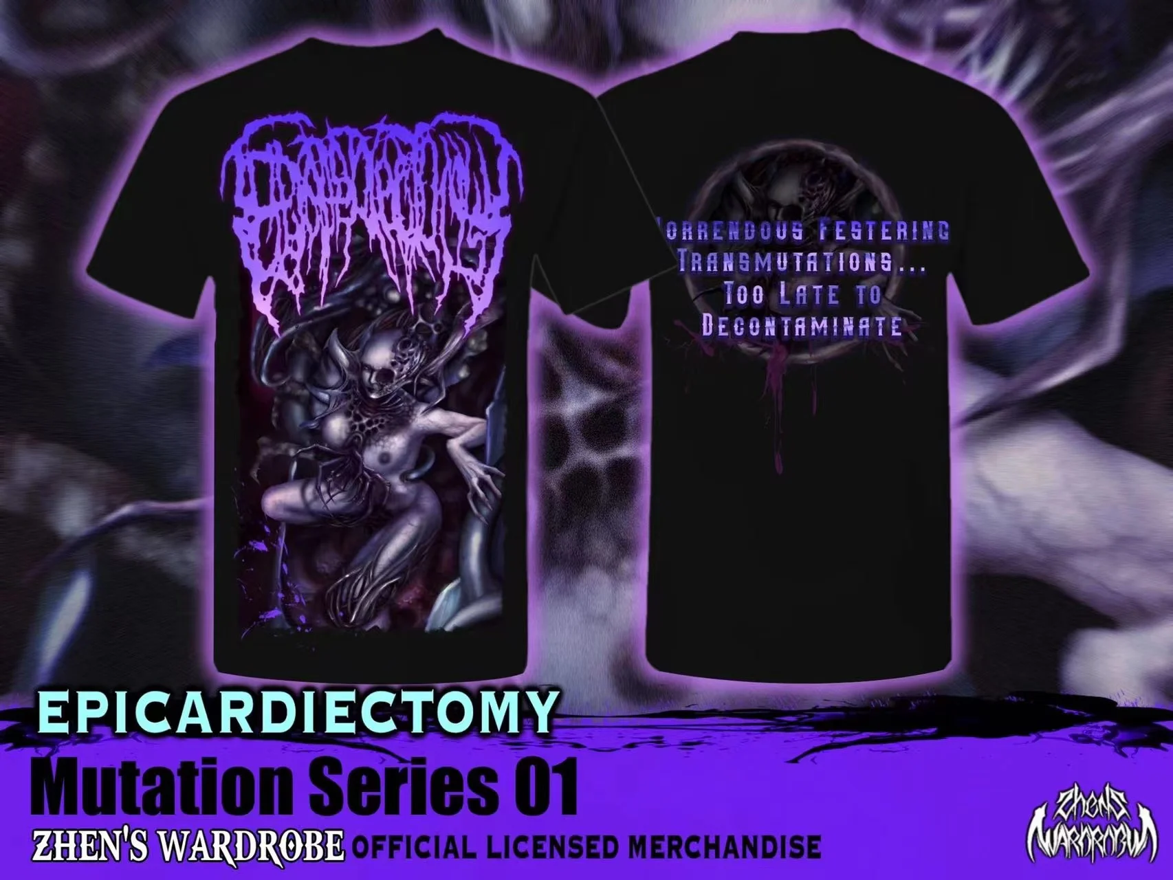Epicardiectomy - Horrendous Festering Transmutations... - T-Shirt
