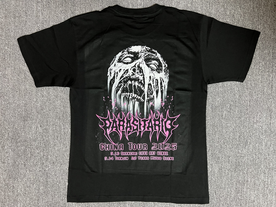 Parasitario - Inhumane Extermination - China Tour 2025 Edition - T-Shirt
