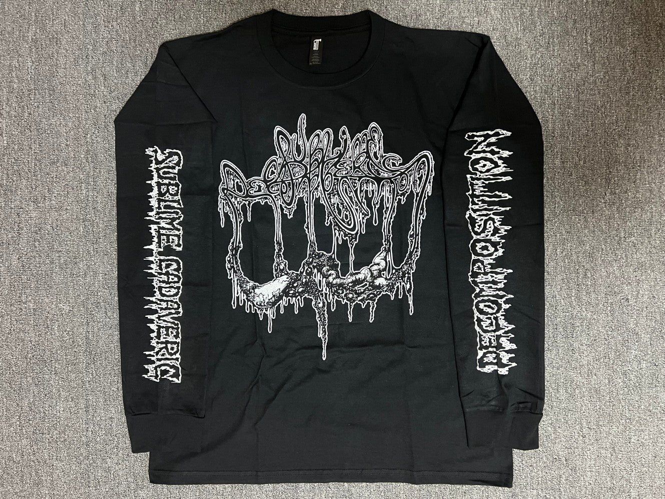 S.C.D. - Sublime Cadaveric Decomposition Logo Design - Longsleeve