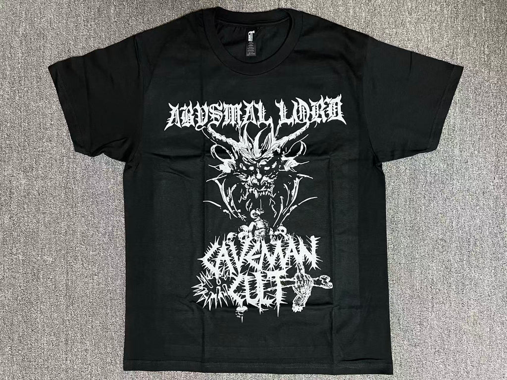Abysmal Lord / Caveman Cult - "Tormenting the East MMXXV" Tour - T-Shirt