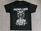 Abysmal Lord / Caveman Cult - "Tormenting the East MMXXV" Tour - T-Shirt