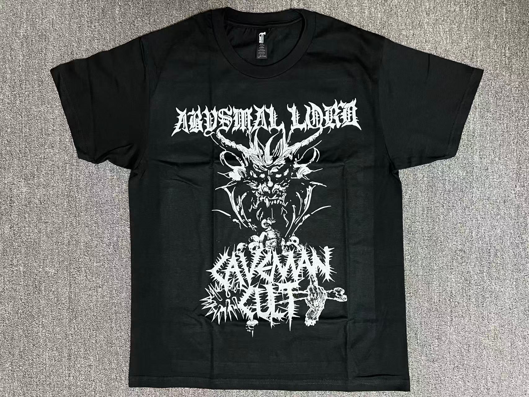 Abysmal Lord / Caveman Cult - "Tormenting the East MMXXV" Tour - T-Shirt