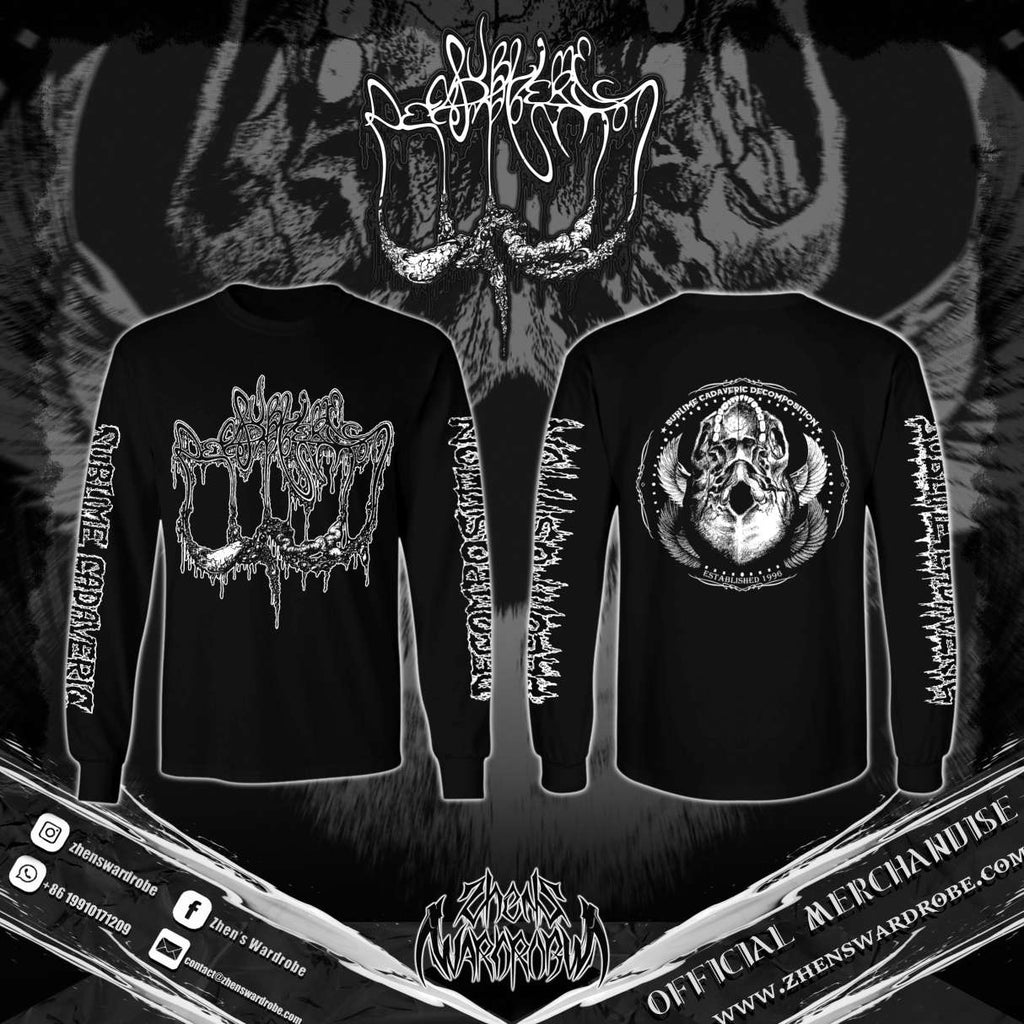 S.C.D. - Sublime Cadaveric Decomposition Logo Design - Longsleeve