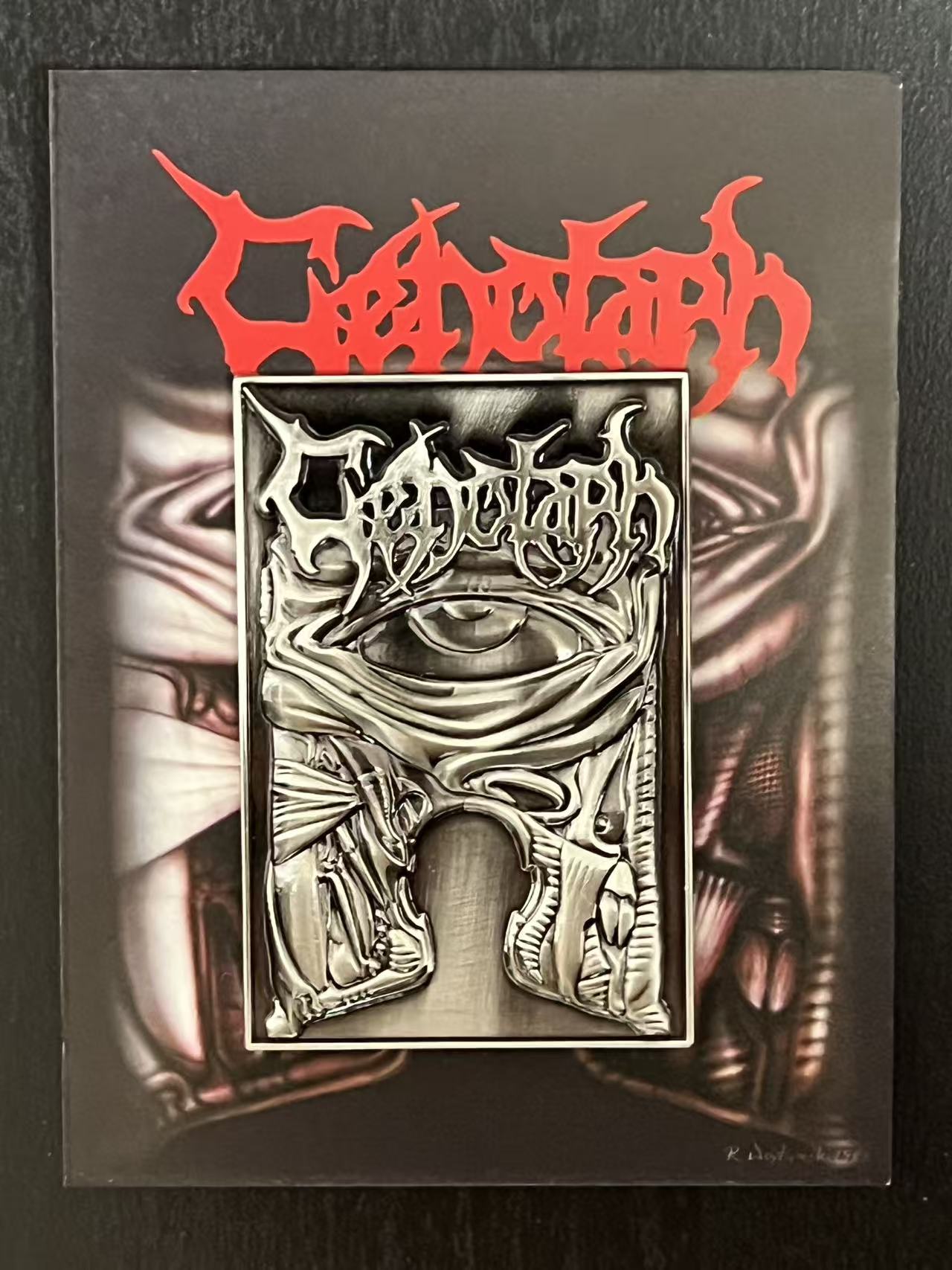 Cenotaph - The Gloomy Reflection of Our Hidden Sorrows - 3D Sculpted Metal Pin