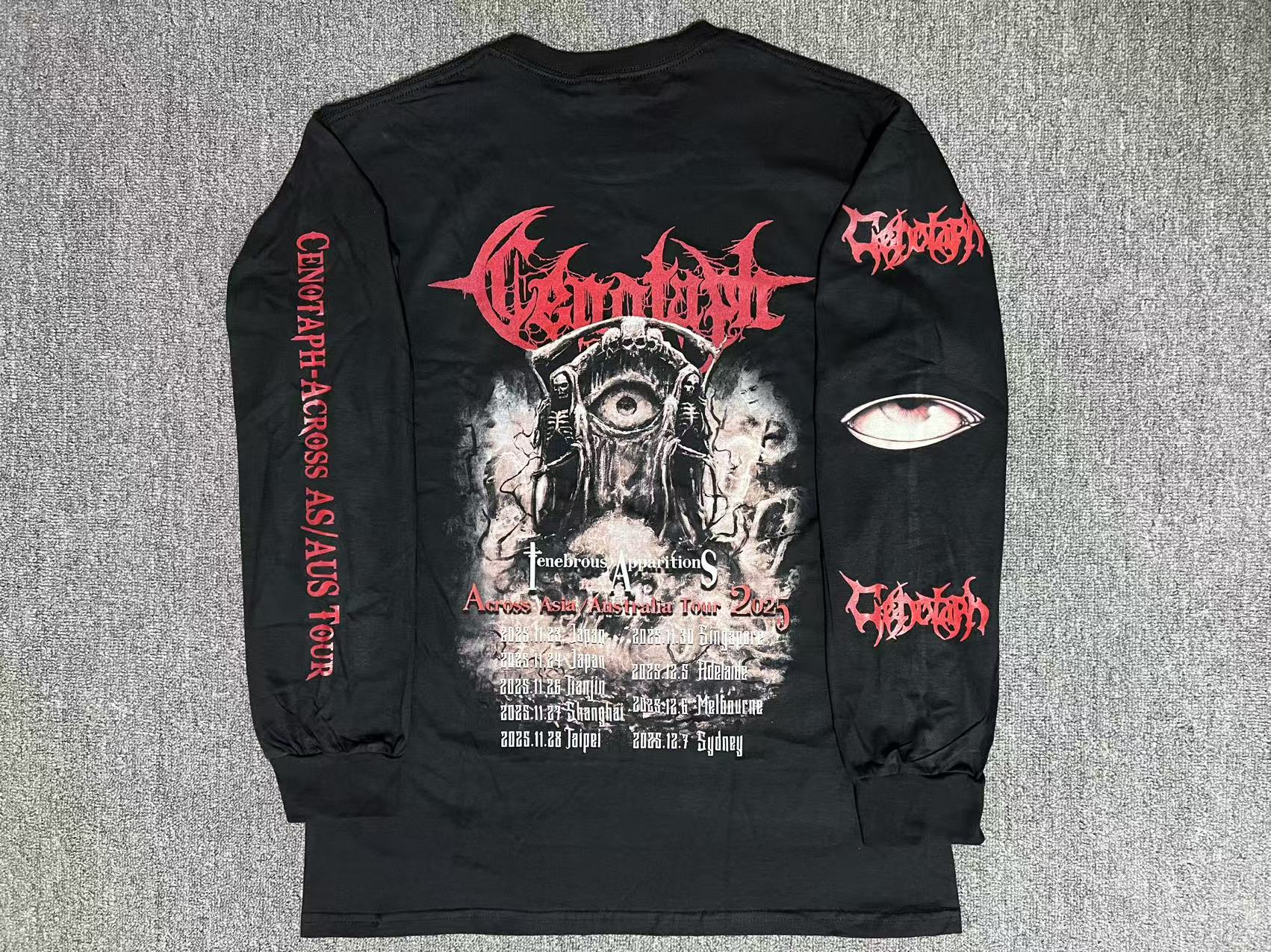 Cenotaph -  The Gloomy Reflection - Asia & Australia Tour Exclusive - Longsleeve