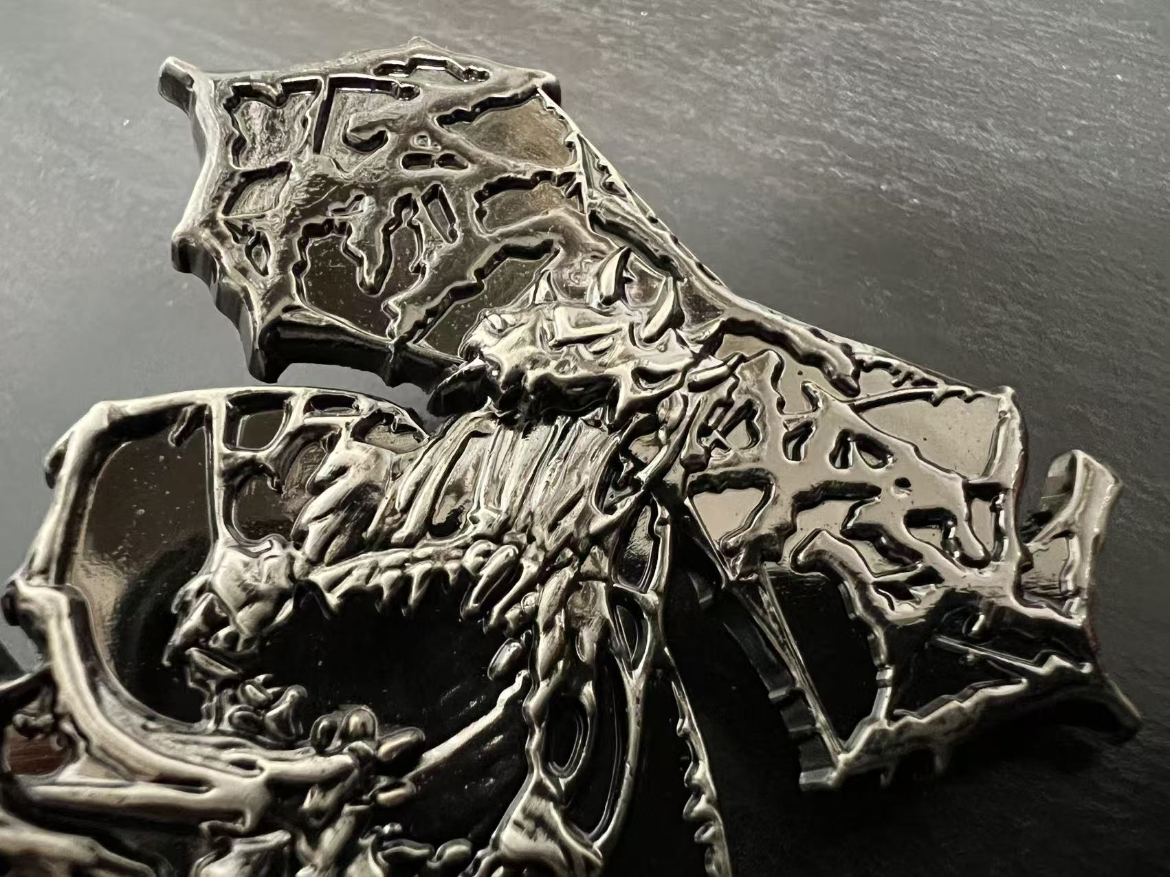 Cryptopsy - Blasphemy Made Flesh - 3D Sculpted Metal Pin