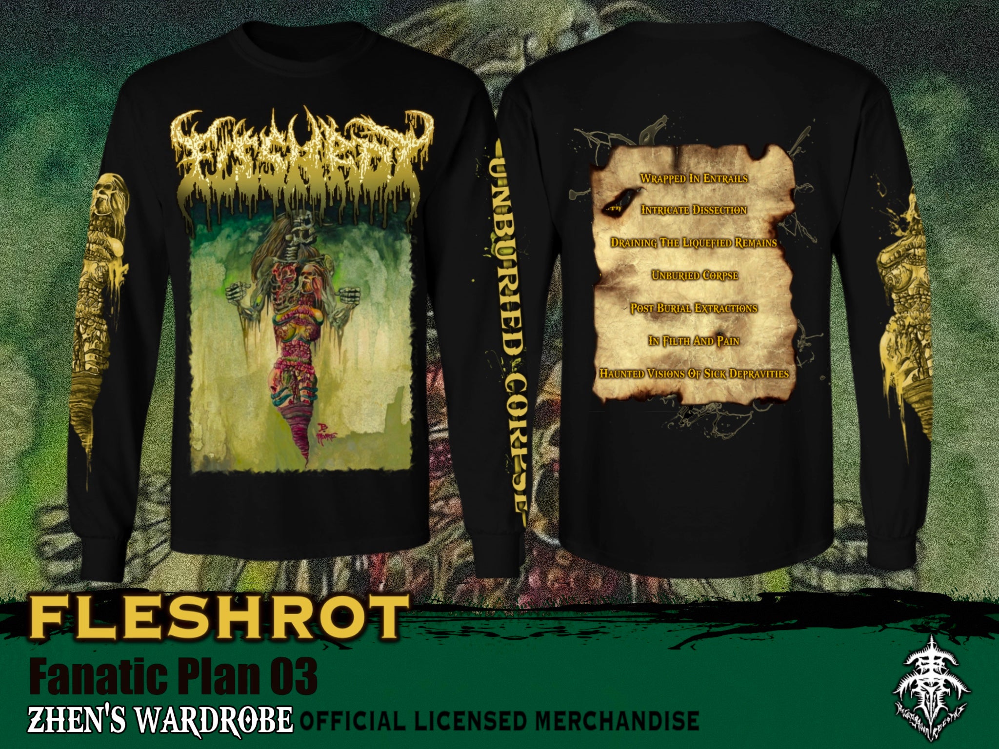 Fleshrot - Unburied Corpse - Longsleeve