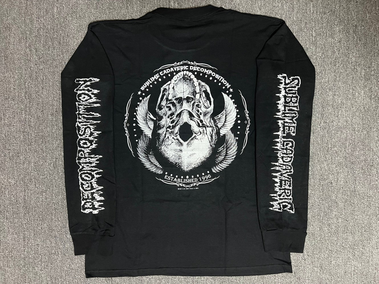 S.C.D. - Sublime Cadaveric Decomposition Logo Design - Longsleeve