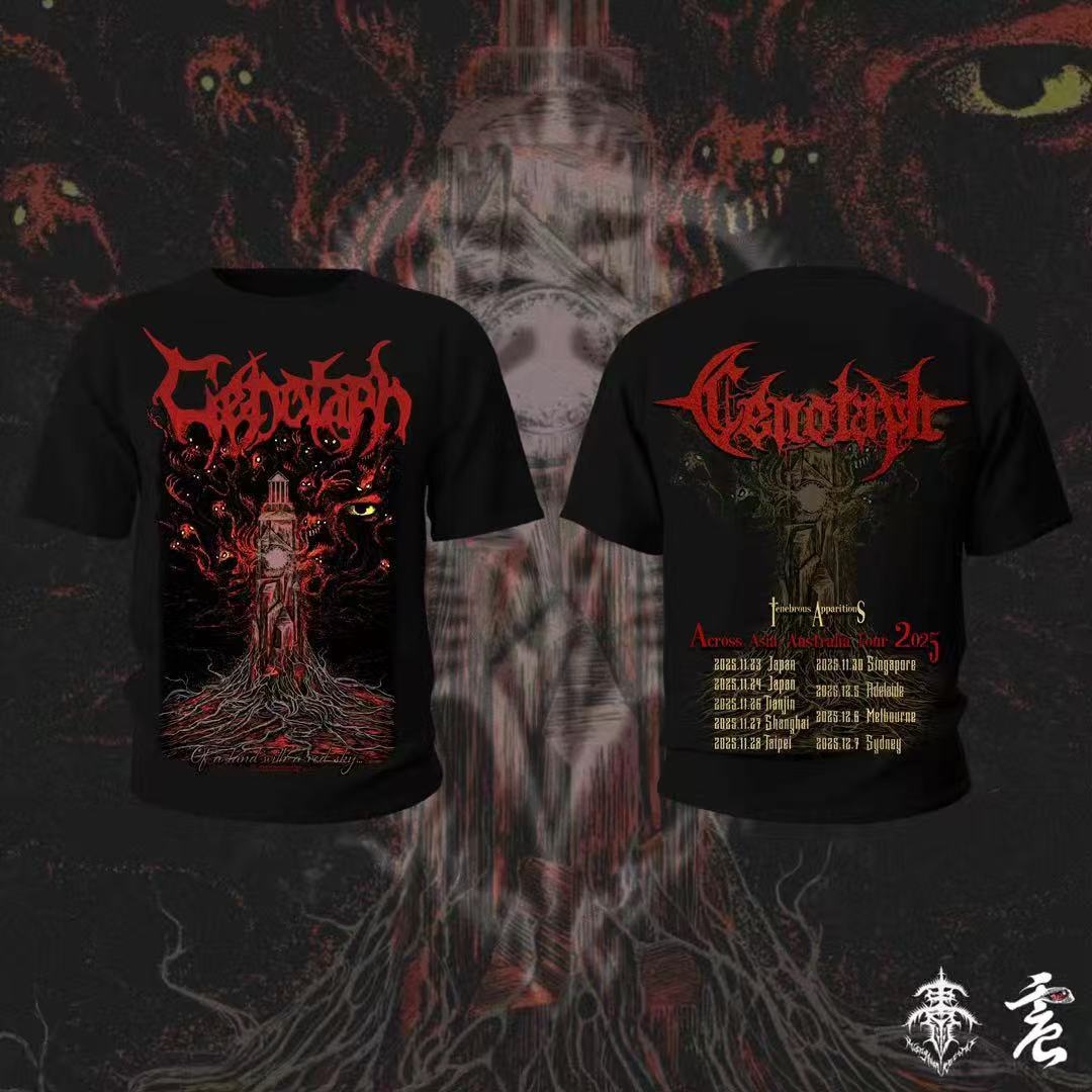 Cenotaph -  ...a Red Sky - Asia & Australia Tour Exclusive - T-Shirt