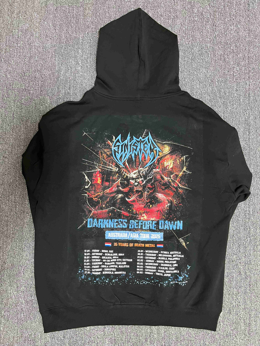 Sinister - China Tour - Hoodie