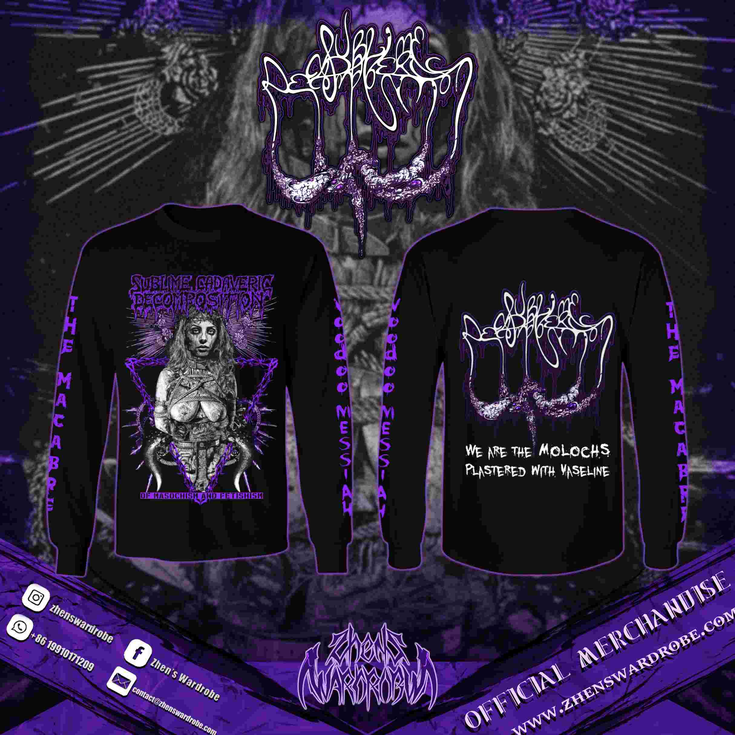 S.C.D. - The Macabre Voodoo Messiah of Masochism and Fetishism - Longsleeve