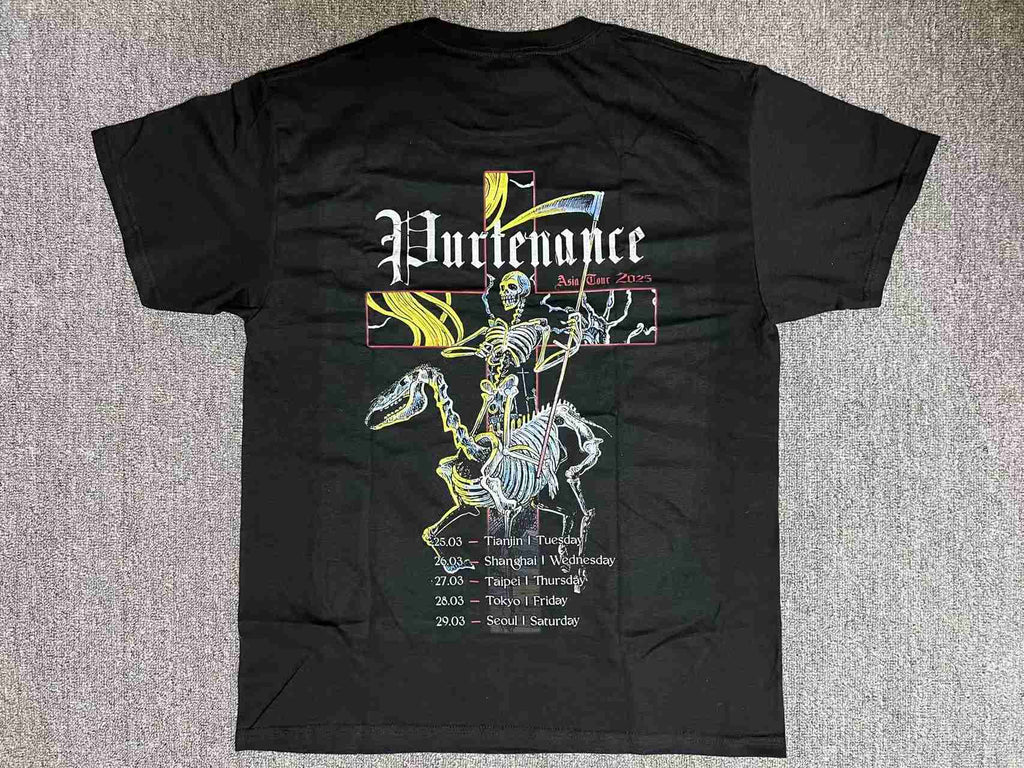 Purtenance - Member of Immortal Damnation - Asia Tour Edition - T-shirt