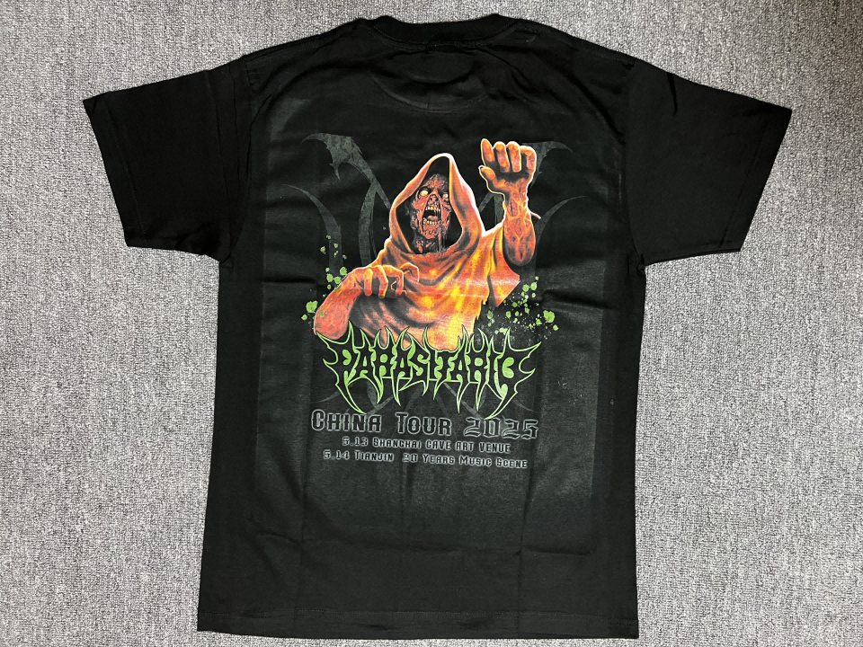 Parasitario - Everything Belongs to Death - China Tour 2025 Edition - T-Shirt