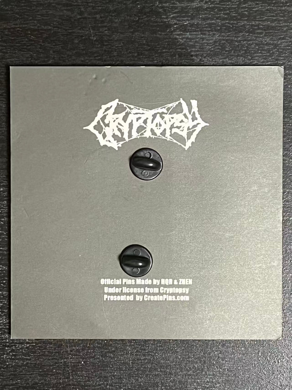 Cryptopsy - None So Vile - 3D Sculpted Metal Pin