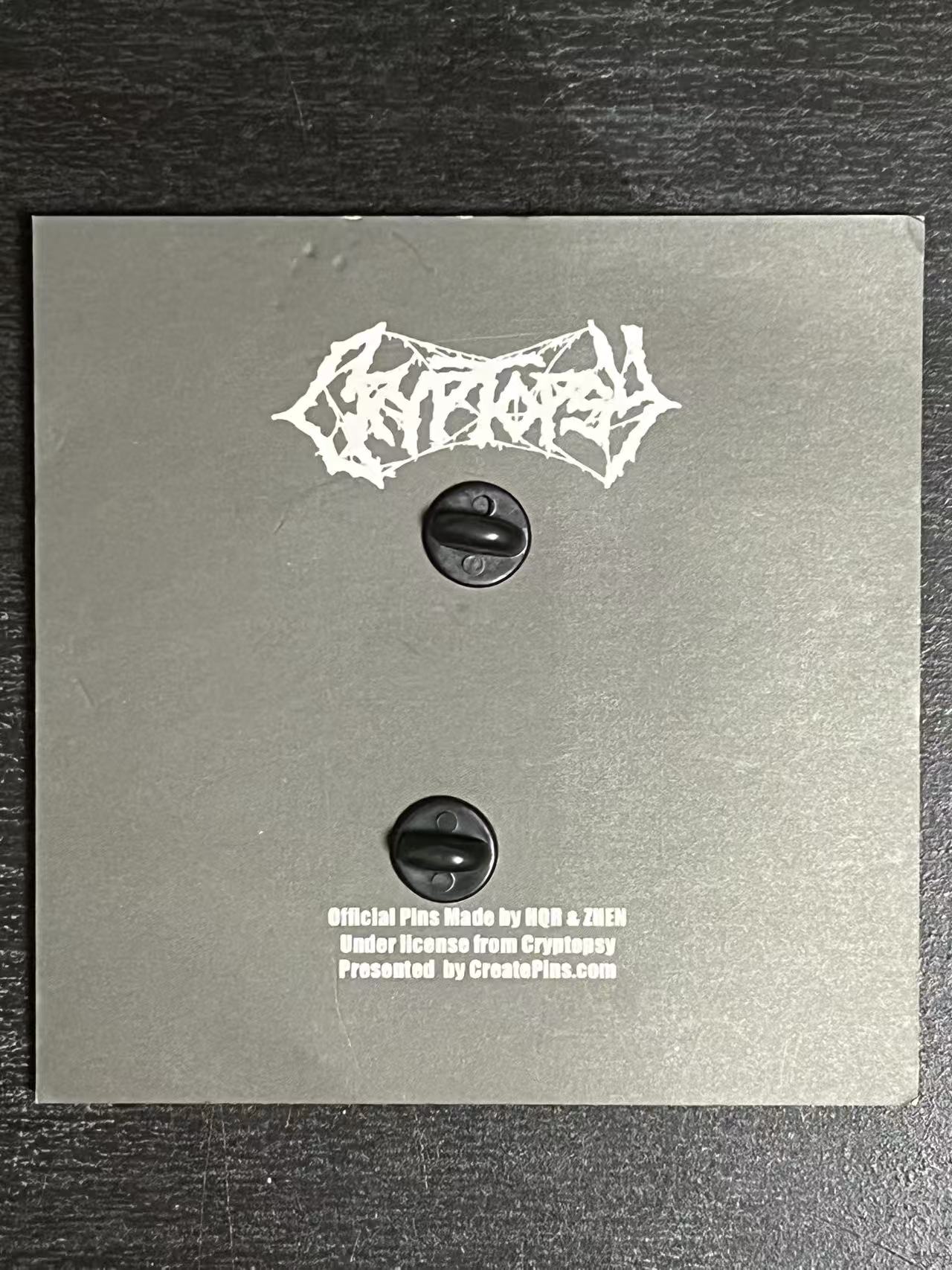 Cryptopsy - None So Vile - 3D Sculpted Metal Pin