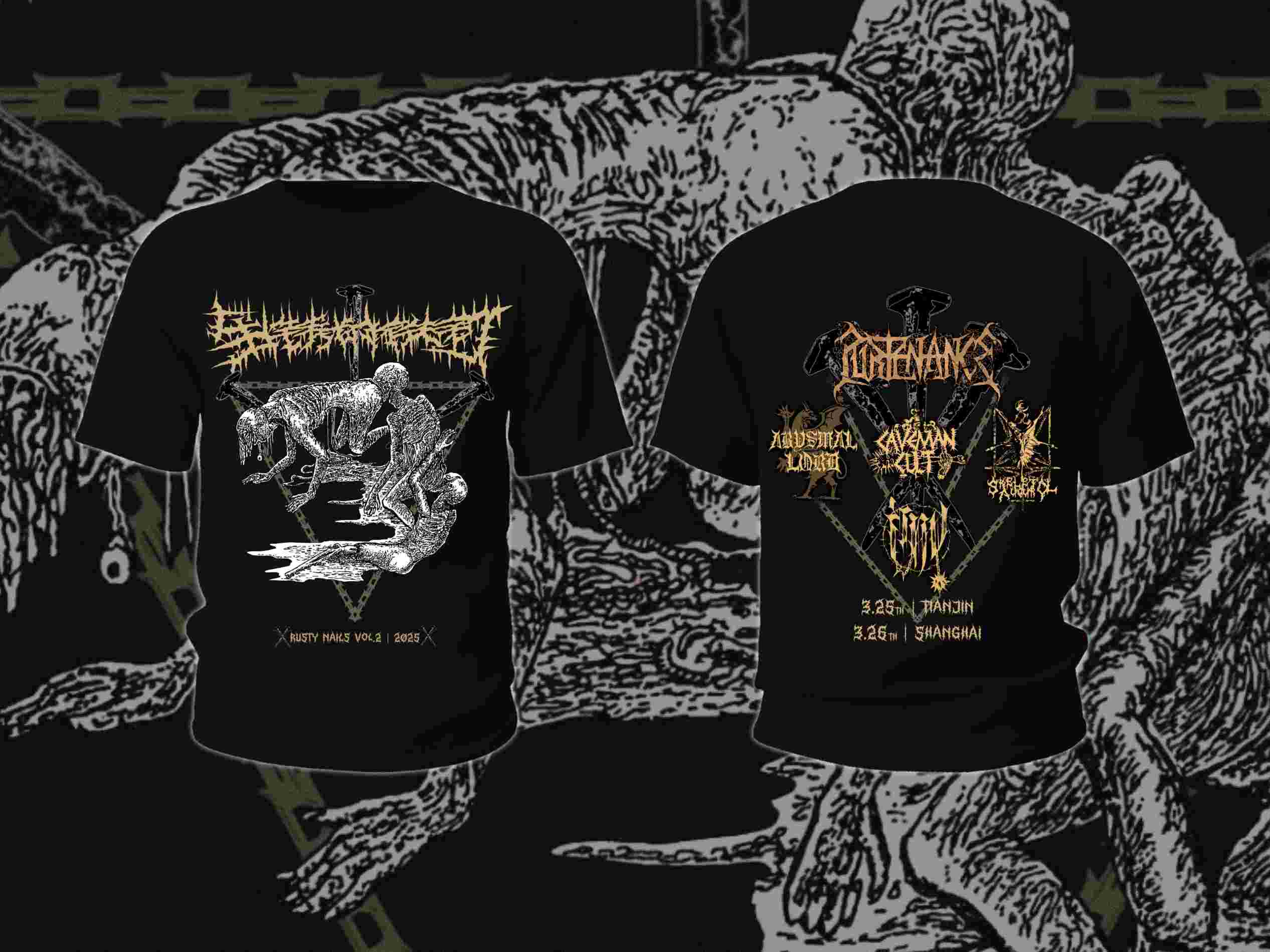Rusty Nails Festival Vol.2 - 2025 - T-shirt