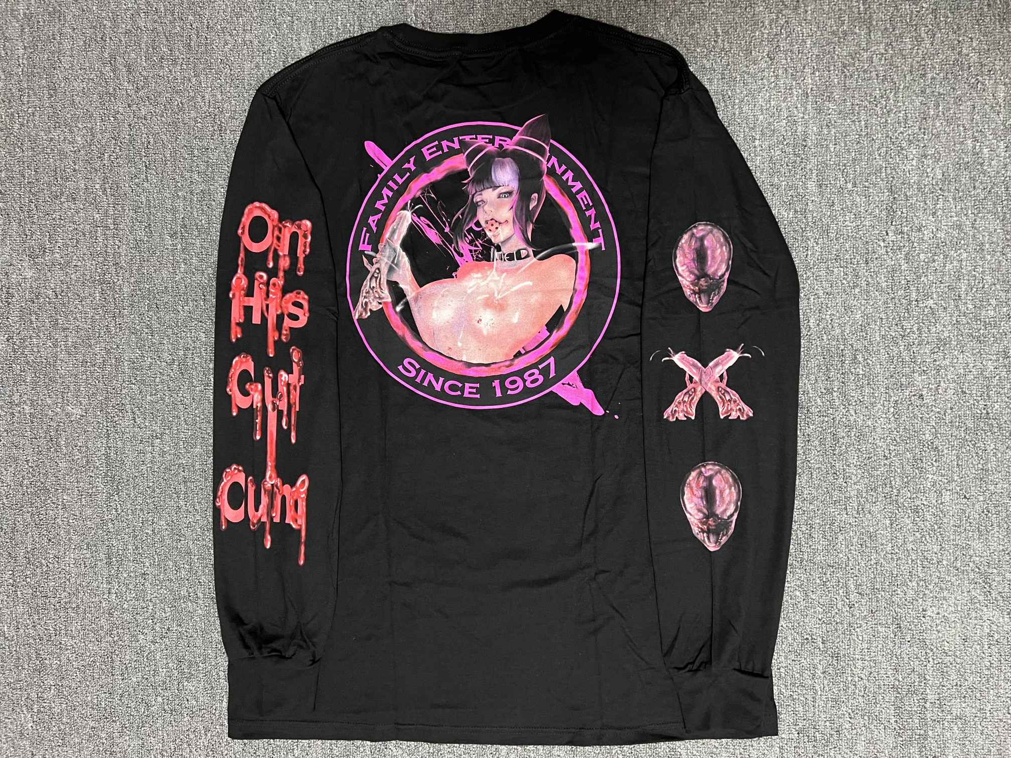 Meatshits - On His Gut I Cum - Longsleeve